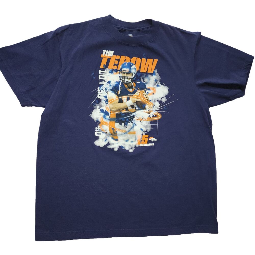 NFL Denver Broncos Tim Tebow Graphic Tee Size XL